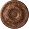 Ekena Millwork Granada Ceiling Medallion (Fits Canopies up to 7 1/8"), Hnd-Painted Polished Copper, 19"OD x 1 1/2"P CM19GAPOS - alternate 1